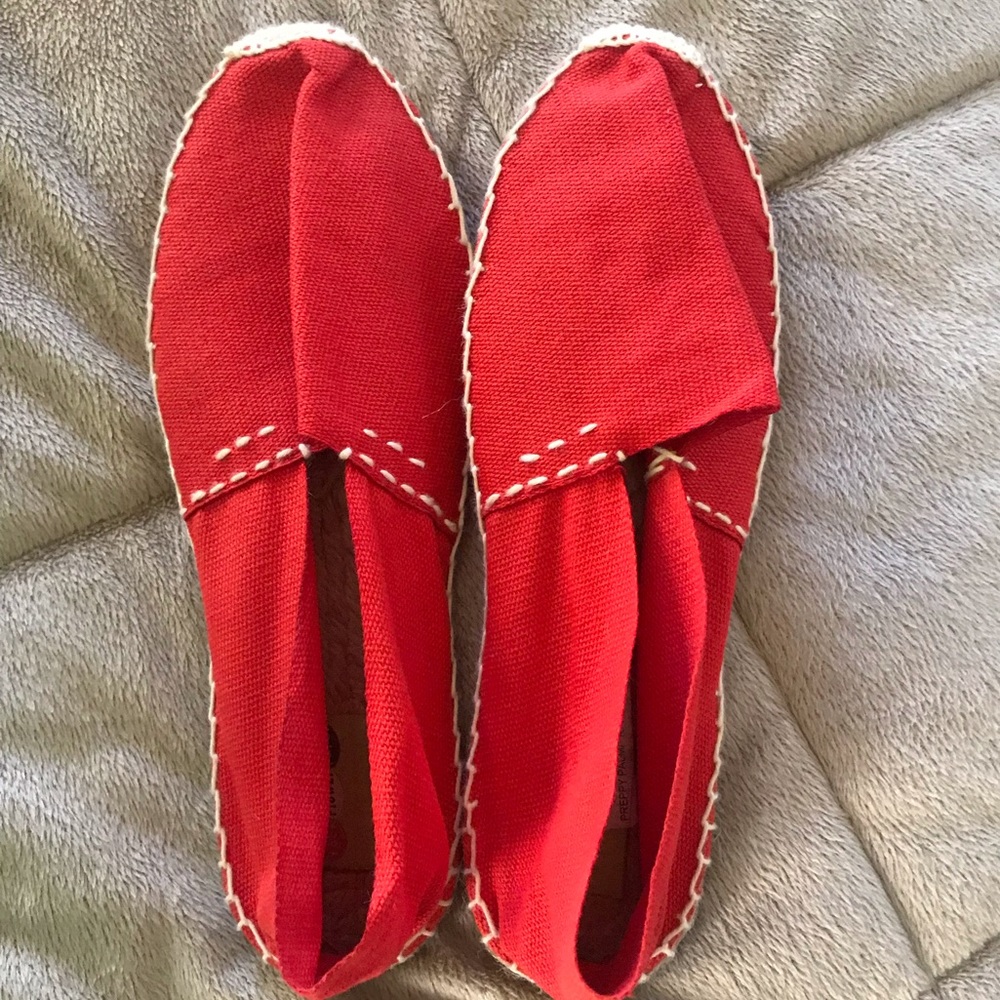 Red Espadrilles